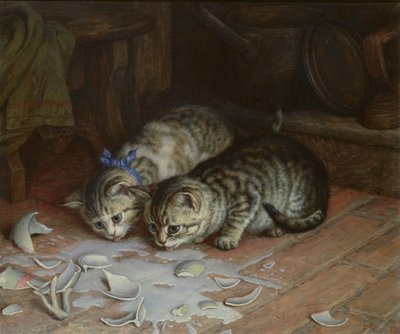 No sirve de nada llorar sobre la leche derramada, 1880 de Frank Paton
